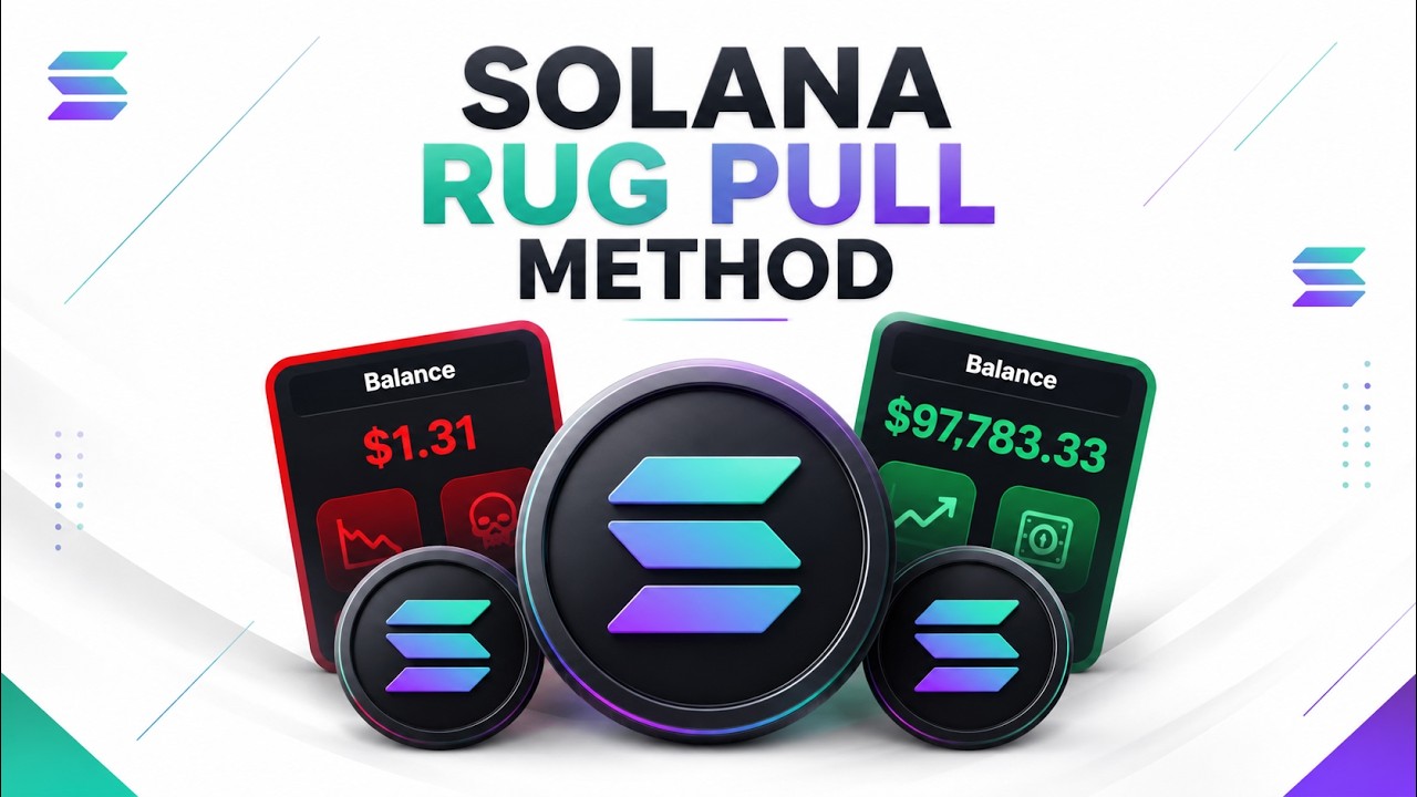 Rug Pull On Solana : Rug Pull Tutorial & Launch a Meme Coin