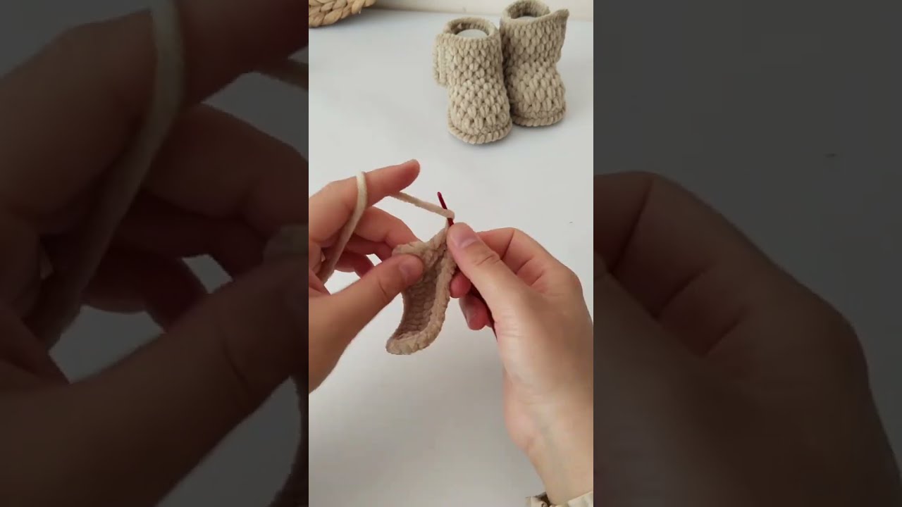 0-6 Month Baby Sole Crochet Tutorial – Step-by-Step Guide