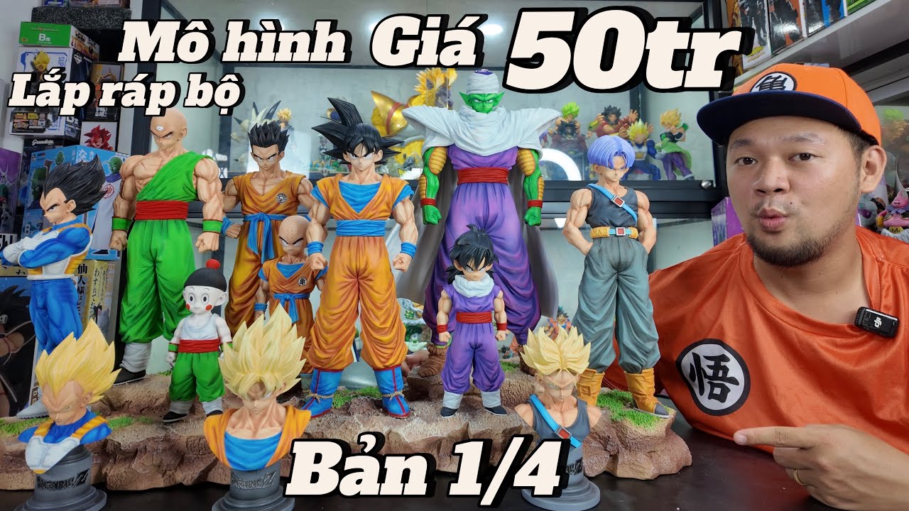 Lắp ráp bộ mô hình Dragon ball | infinite studio bản 1/4