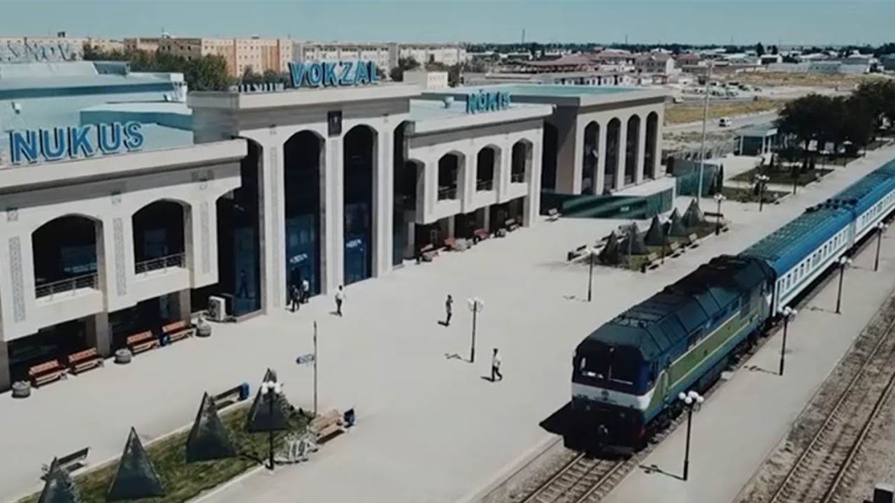 Келиң дослар Нөкиске. Нукус вокзал тәреп 2019