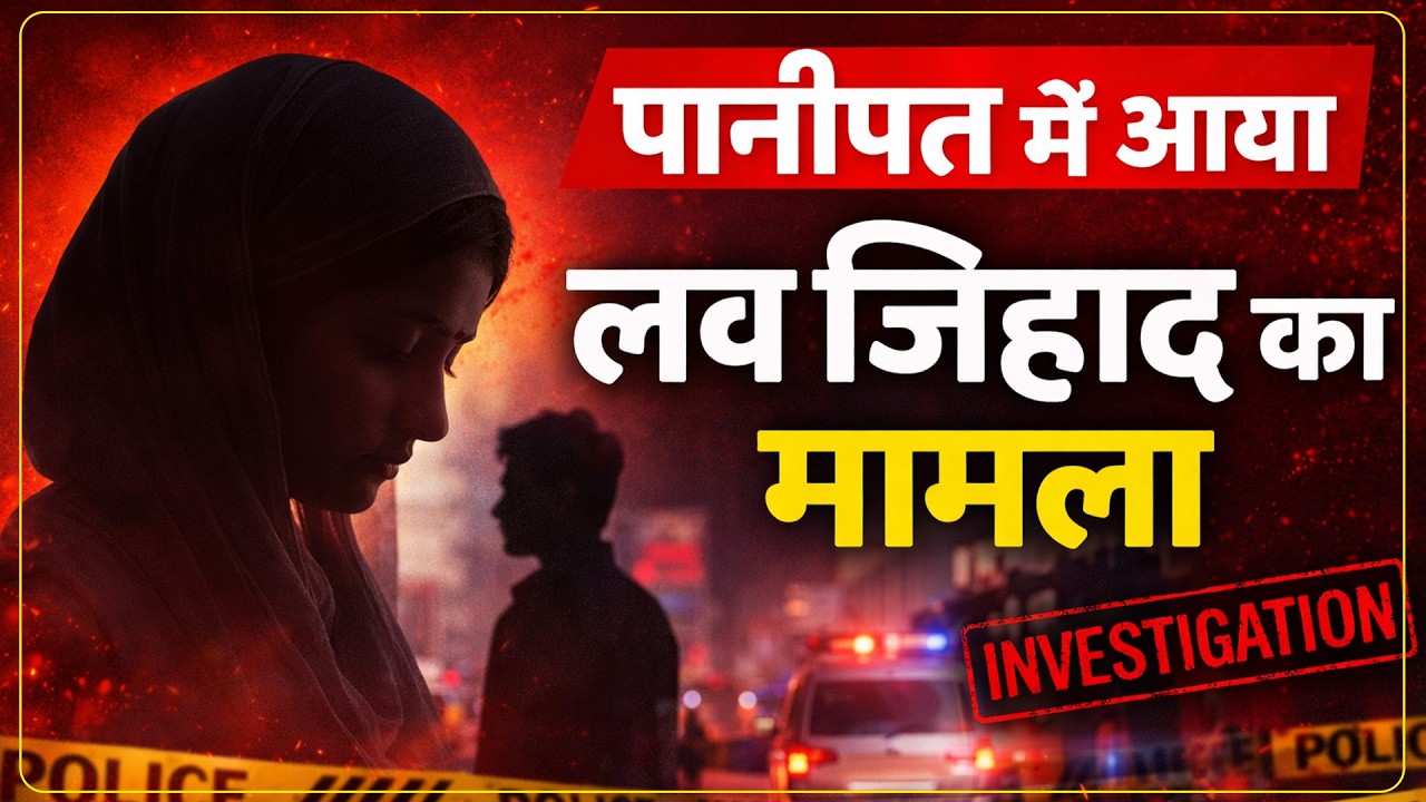 पानीपत में एक औऱ 'लव जिहाद'..पुलिस बैठी 'हाथ पर धरे हाथ'!