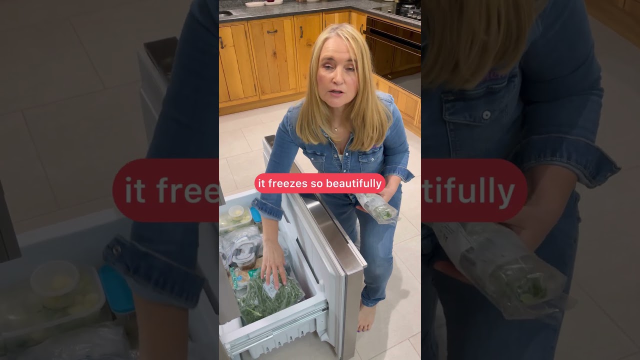 Freezer Tips - How to make kale last for longer