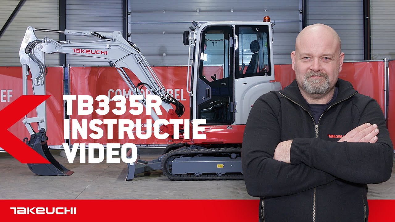 Takeuchi TB335 R  | INSTRUCTIE VLAAMS |  Takeuchi Benelux