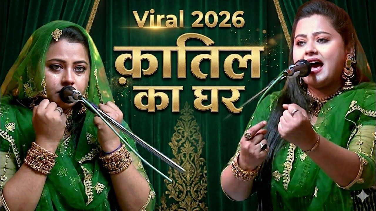 ऐसी ग़ज़ल आजतक नहीं सुना Qatil Ka Ghar || Superhit Kavvali || Gudiya Parveen || Mukabla Qawwali 