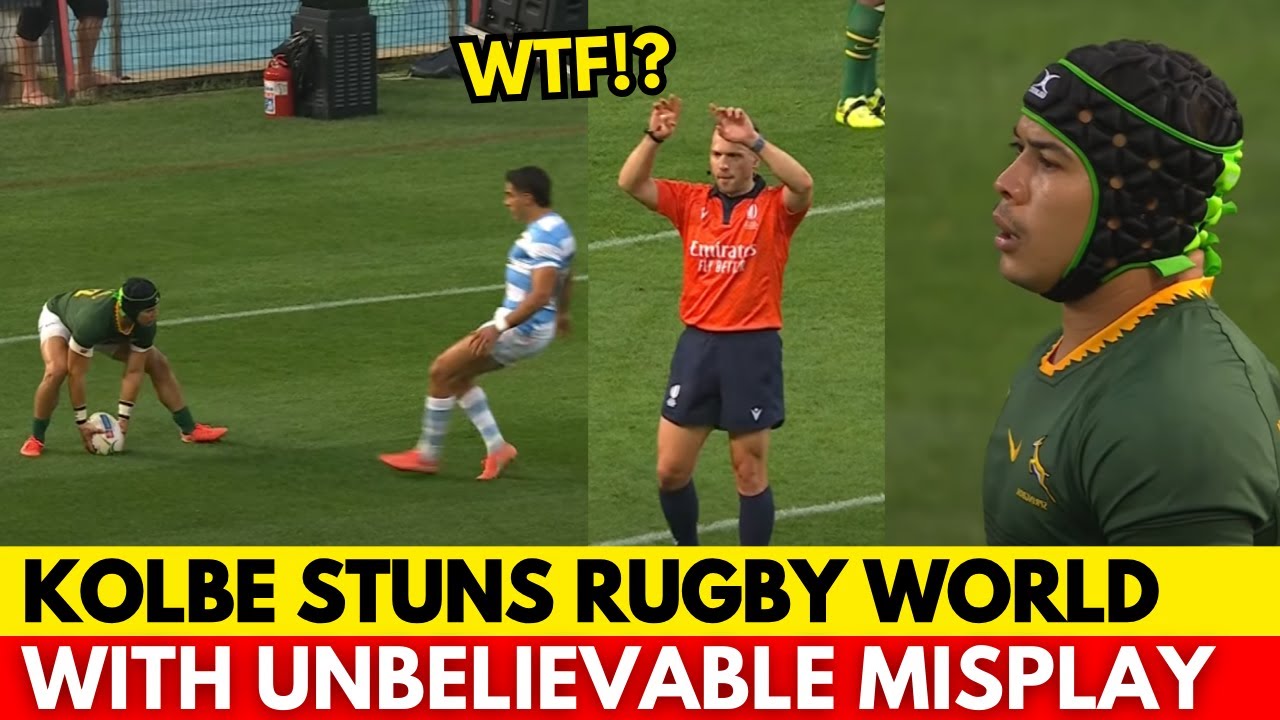 🚨WHAT BIZARRE THING JUST HAPPENED HERE? KOLBE&rsquo;S SHOCKING ERROR | SPRINGBOKS NEWS