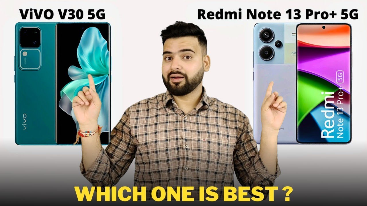 Vivo V30 vs Redmi Note 13 Pro Plus - Full Comparison | Should I buy Vivo V30 ??🤔