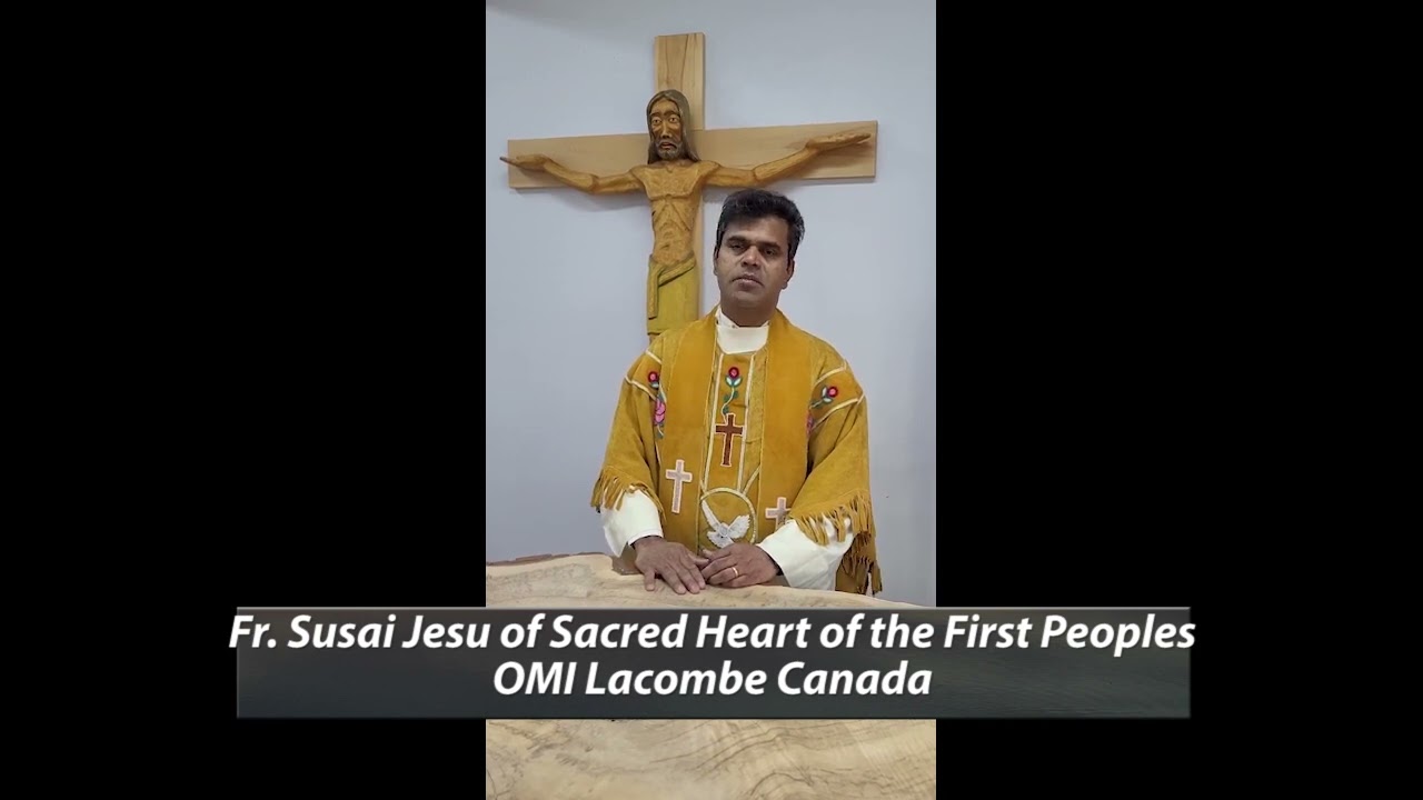 Vatican Delegation - Fr. Susai Jesu, OMI Lacombe Canada