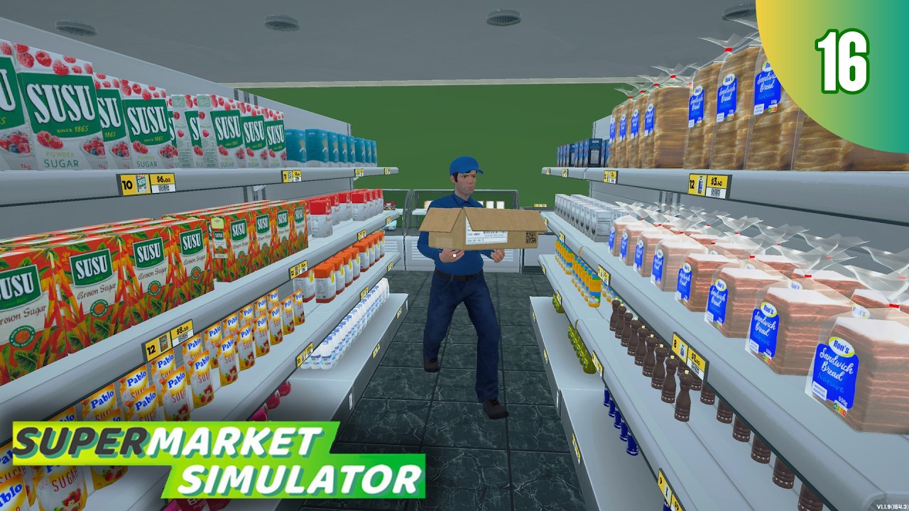 Contratei Mais um Repositor! | Supermarket Simulator