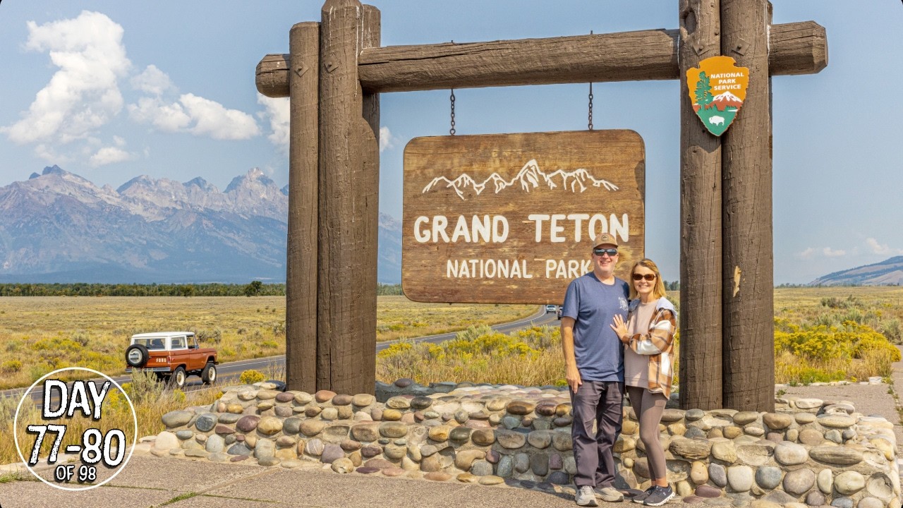 Grand Teton National Park - Dry Camping at Colter Bay RV Park, Photography & Jenny Lake - Days 77-80