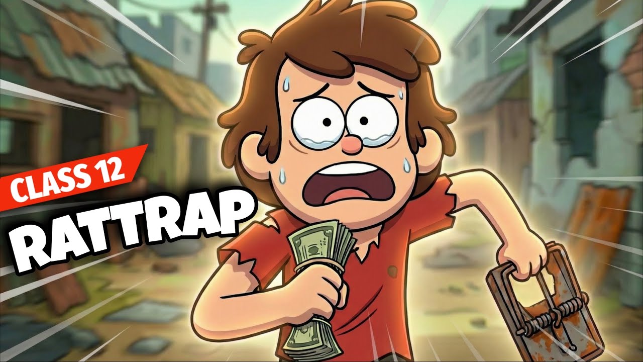 The Rattrap Class 12 in Hindi | Animated | Full ( हिंदी में ) Explained | Class 12 The Rattrap