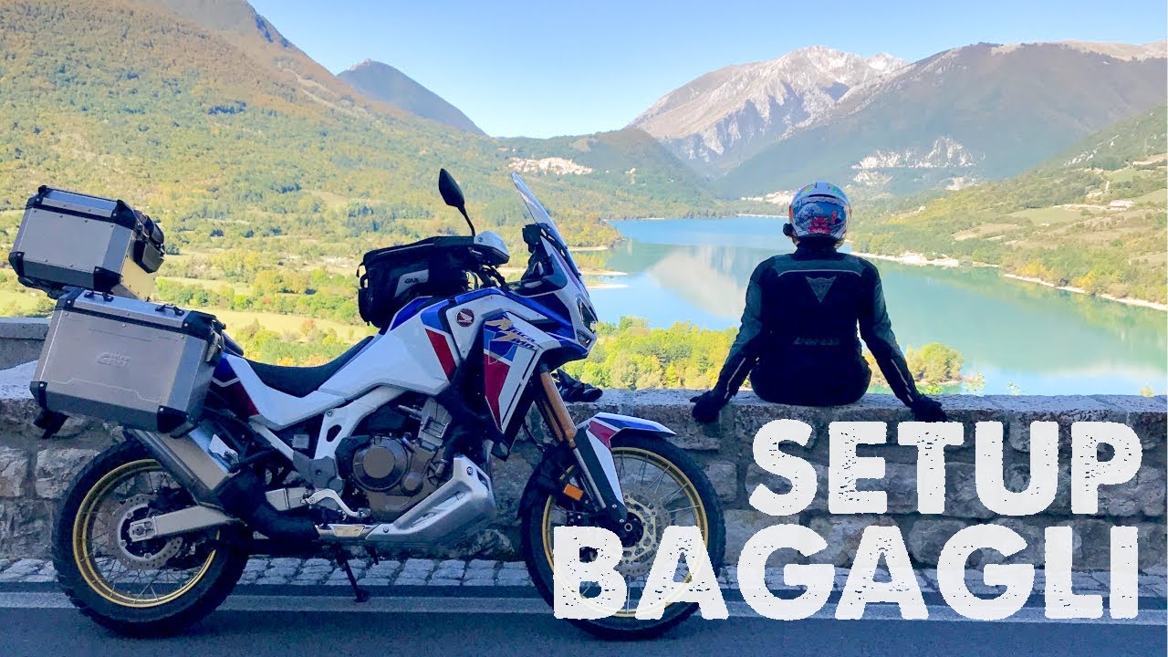 🧳 SETUP BAGAGLI MOTO! Come organizziamo valigie e attrezzatura per un viaggio/uscita in moto!
