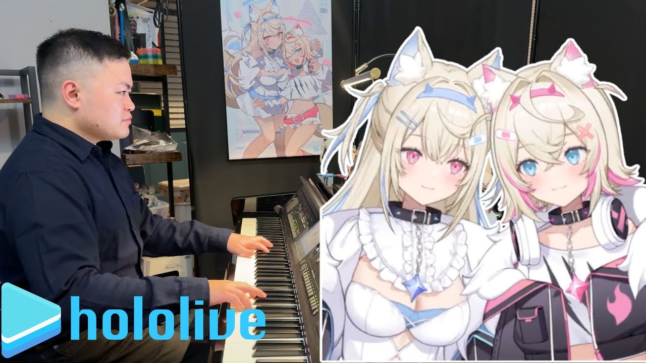 「Born to be “BAU”dol☆★」Piano Cover – FUWAMOCO (hololive)