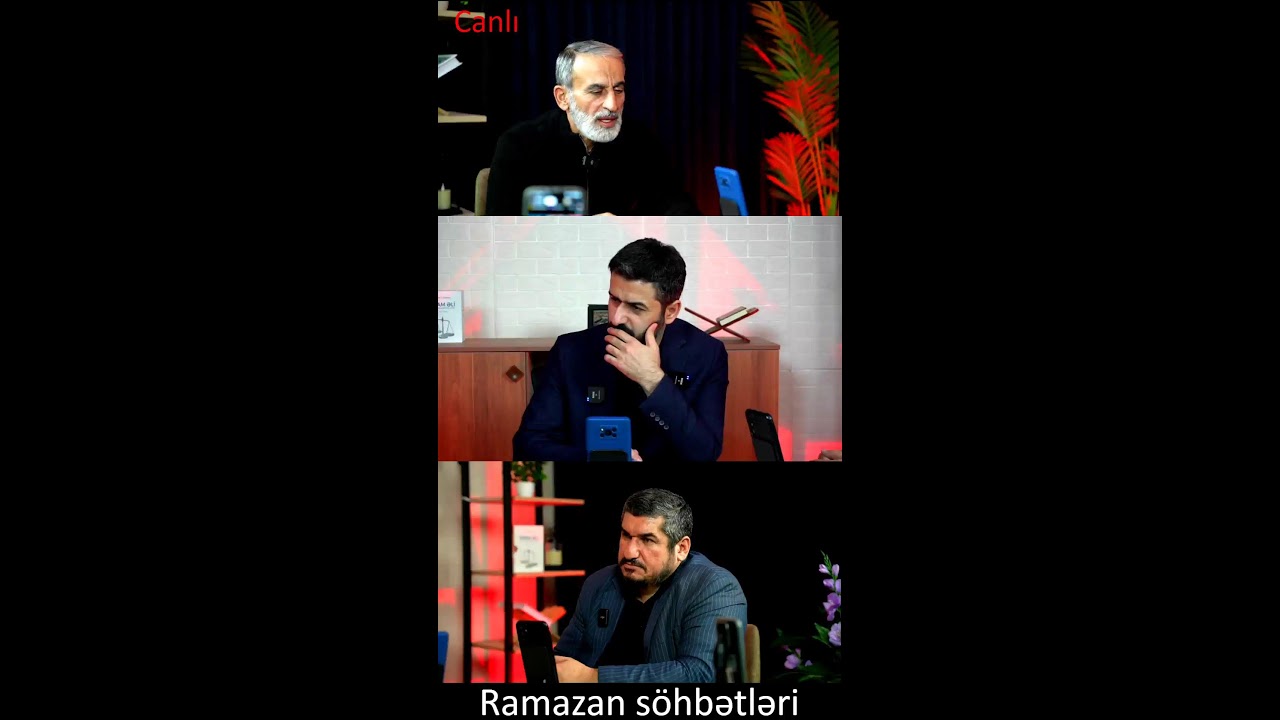 Canlı Ramazan söhbətləri 19