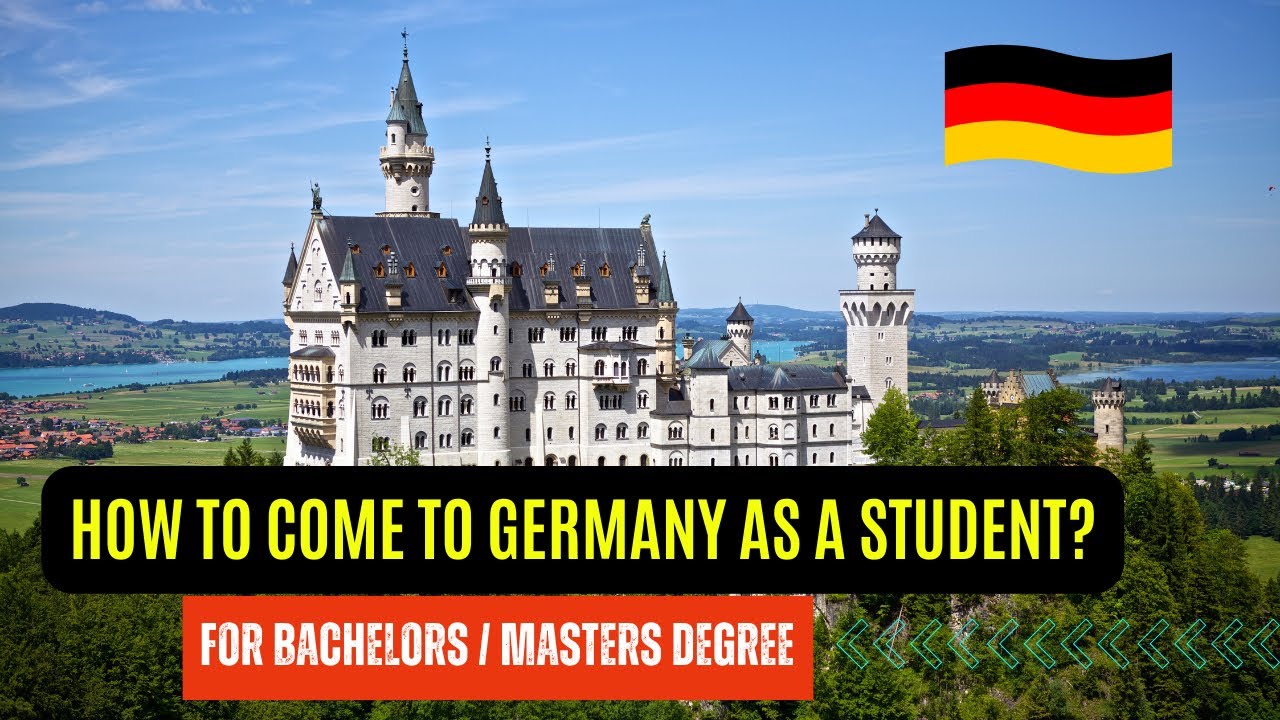 How to Come to Germany as a Student | Step by Step Process | Study in Germany 🇩🇪