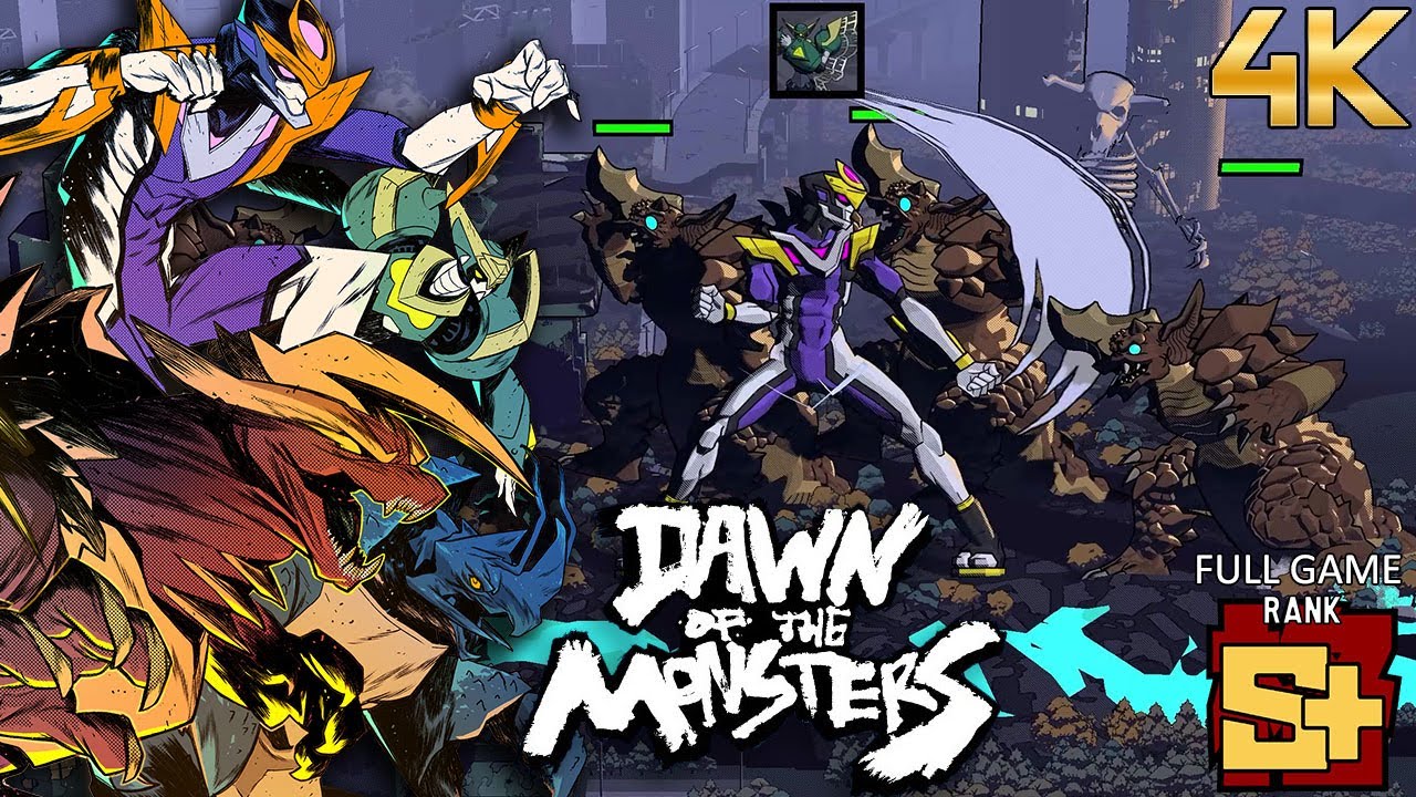 【4K】Dawn of the Monsters - All Missions S+ Rank + Full Story