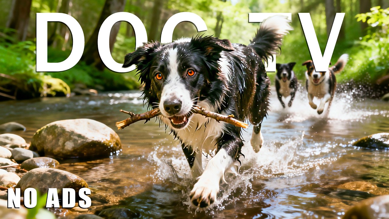 12 Hours Dog TV 🎶 Anxiety Relief Music for Dogs While You're Away | Calming Music for Dogs All Day