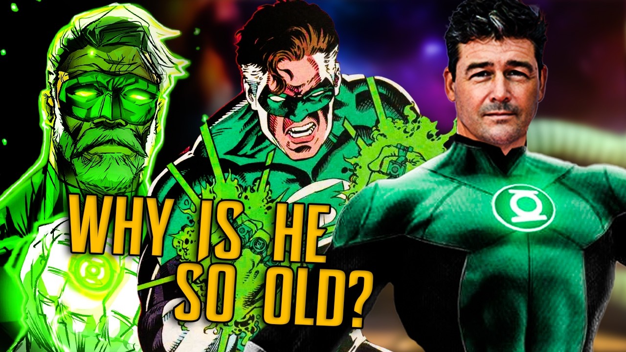 The DCU Green Lantern Casting is a bit Weird