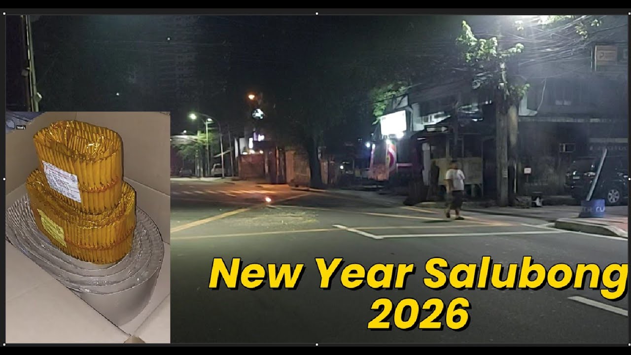 New Year Salubong 2026 #paputok #firecrackers #fireworks #newyear2026 #walacracker #diwali #vuurwerk