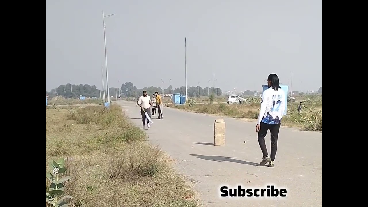 Sunday cricket 🏏Enjoy match Noman brilliant batting ۔ #short #cricket #cricketgame  #game #subscribe