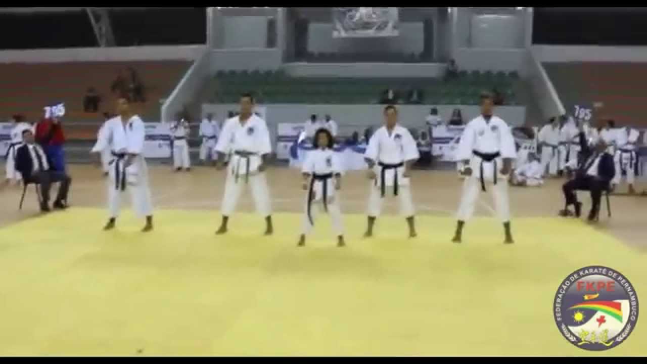 Bunkai kata - UNSU - FKPE (XXII Campeonato Brasileiro Interestilos) 2015
