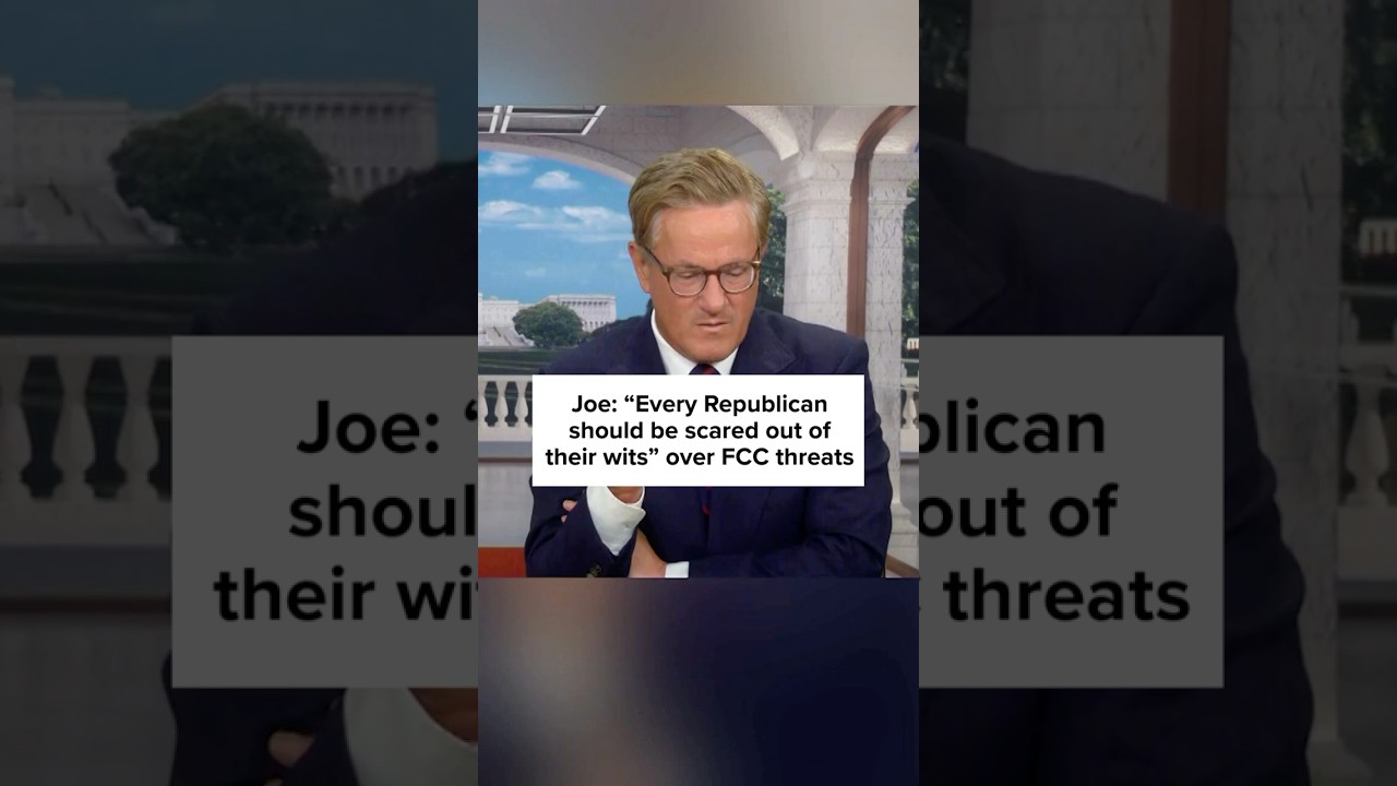 Joe: &lsquo;Every Republican should be scared out of their wits&rsquo; over FCC threats