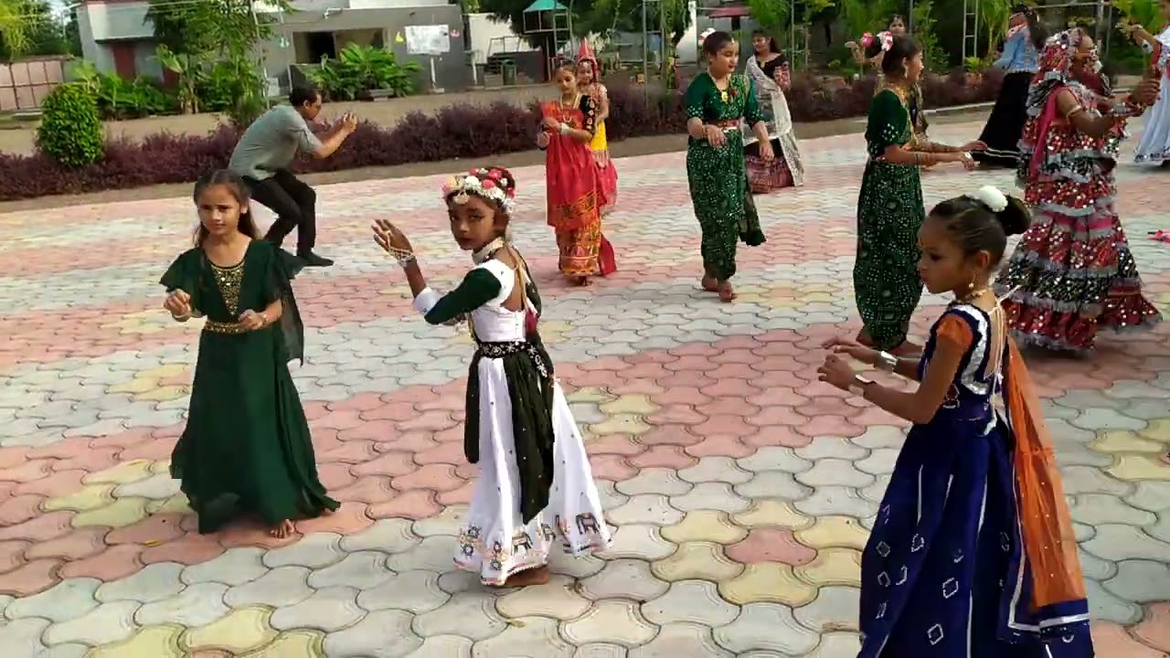 PMshri Sultanpur Kanya pra school.. Navratri mahotsav 2025