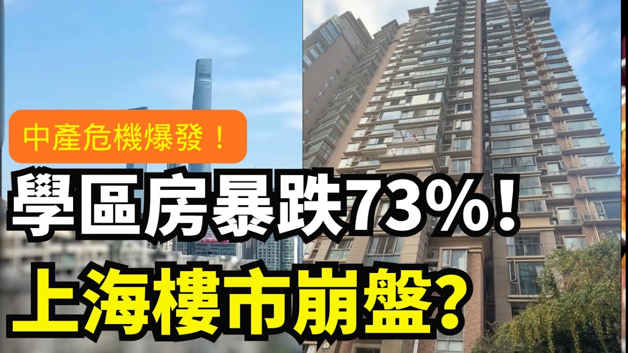 上海學區房3年虧225萬！北京、上海法拍潮爆發，房價神話徹底天塌！資產蒸發600萬——誰還相信房子保值？#視聽中國#今日新聞#播客#上海房產