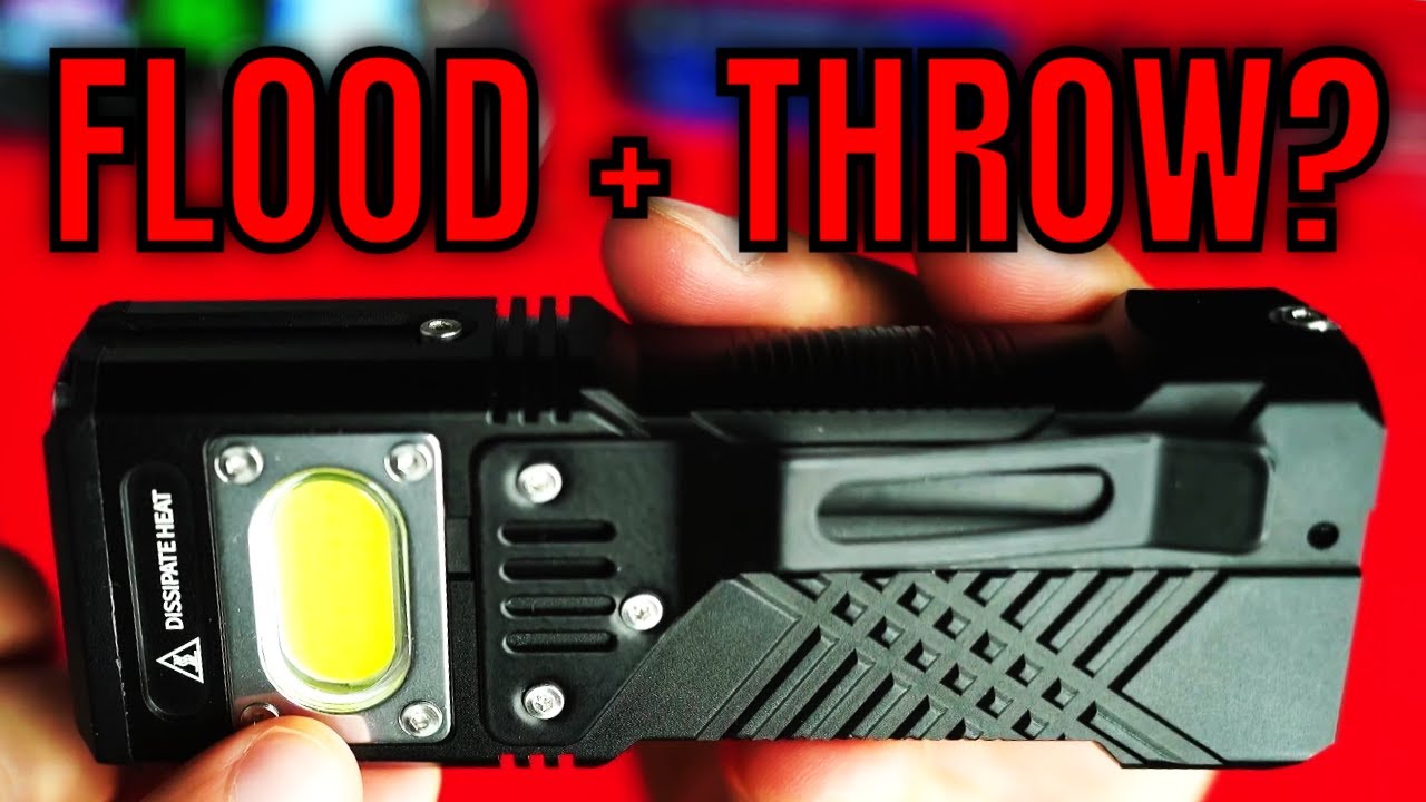 Flood, Throw, Power Bank &ndash; All in One Light! Warsun X609