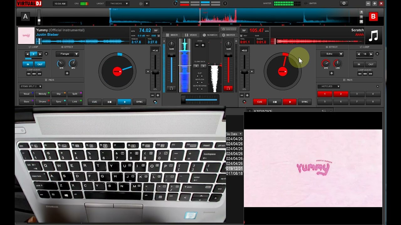 How To Scratch, Transformer Dj Scratches, Scribble Dj Scratches On a laptop