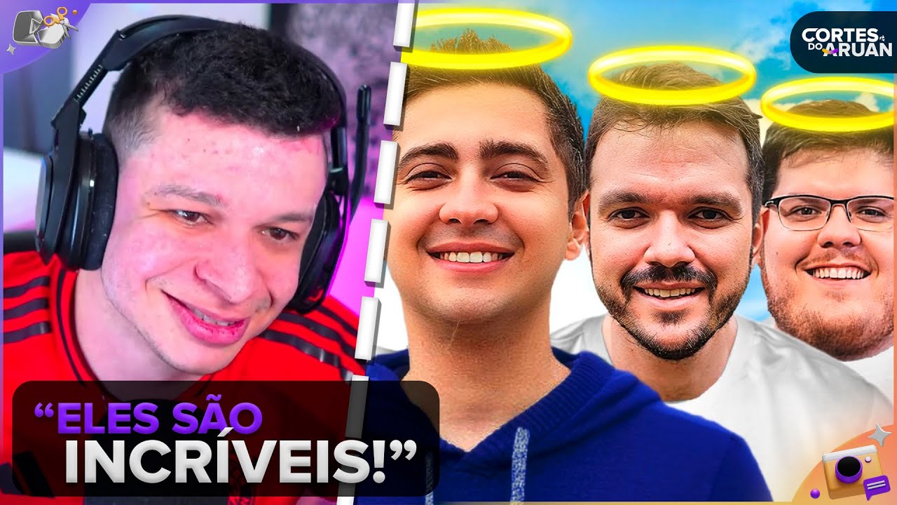 ARUAN REAGE: QUAL STREAMER TEM A MELHOR REPUTAÇÃO? (LIPEN) - Cortes do Aruan