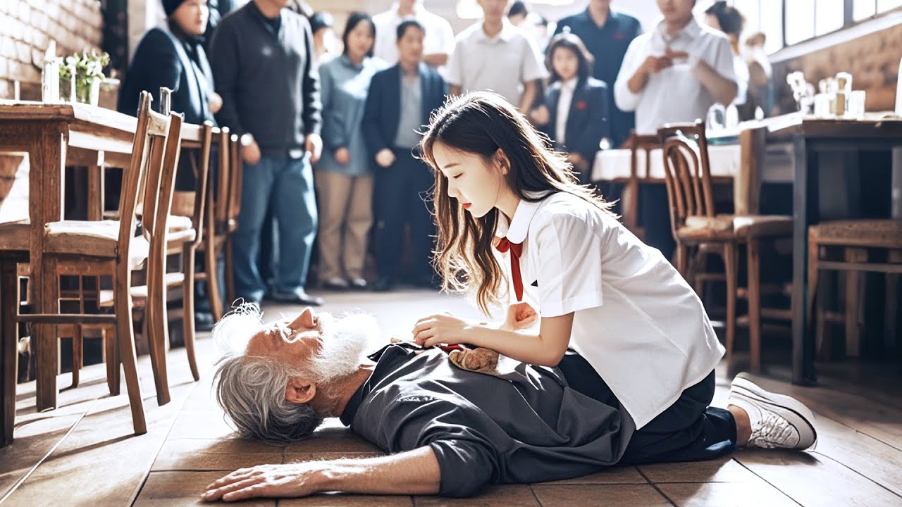 Simple Girl Saved an Old Man from Heart Attack, Not Knowing He Was a Billionaire, Fate Changed!❤️