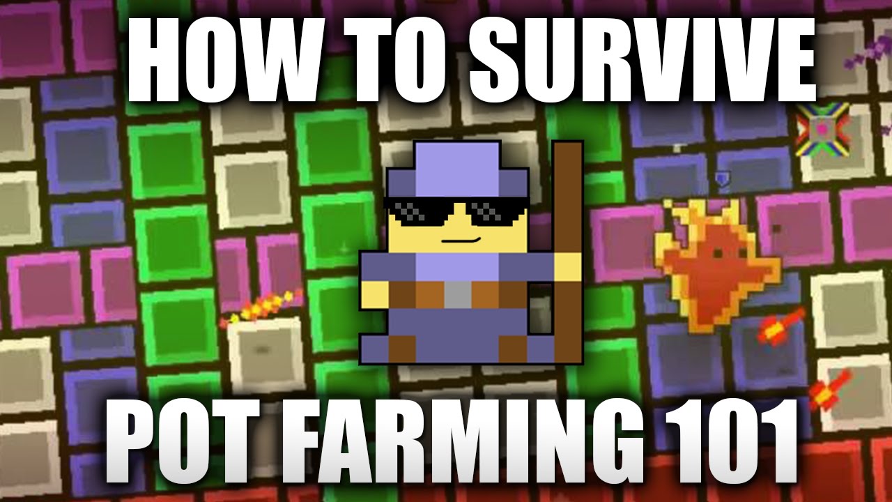 How To Survive ROTMG | Wizard Guide POT FARMING