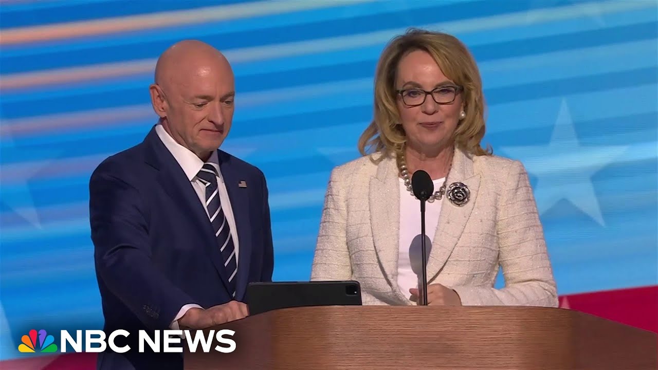 Gabby Giffords: 'Kamala can beat the gun lobby'