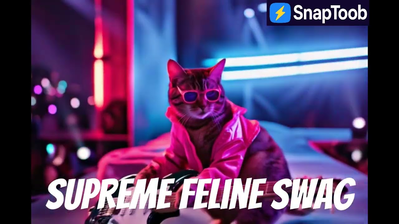 When a cat has more drip than you!
