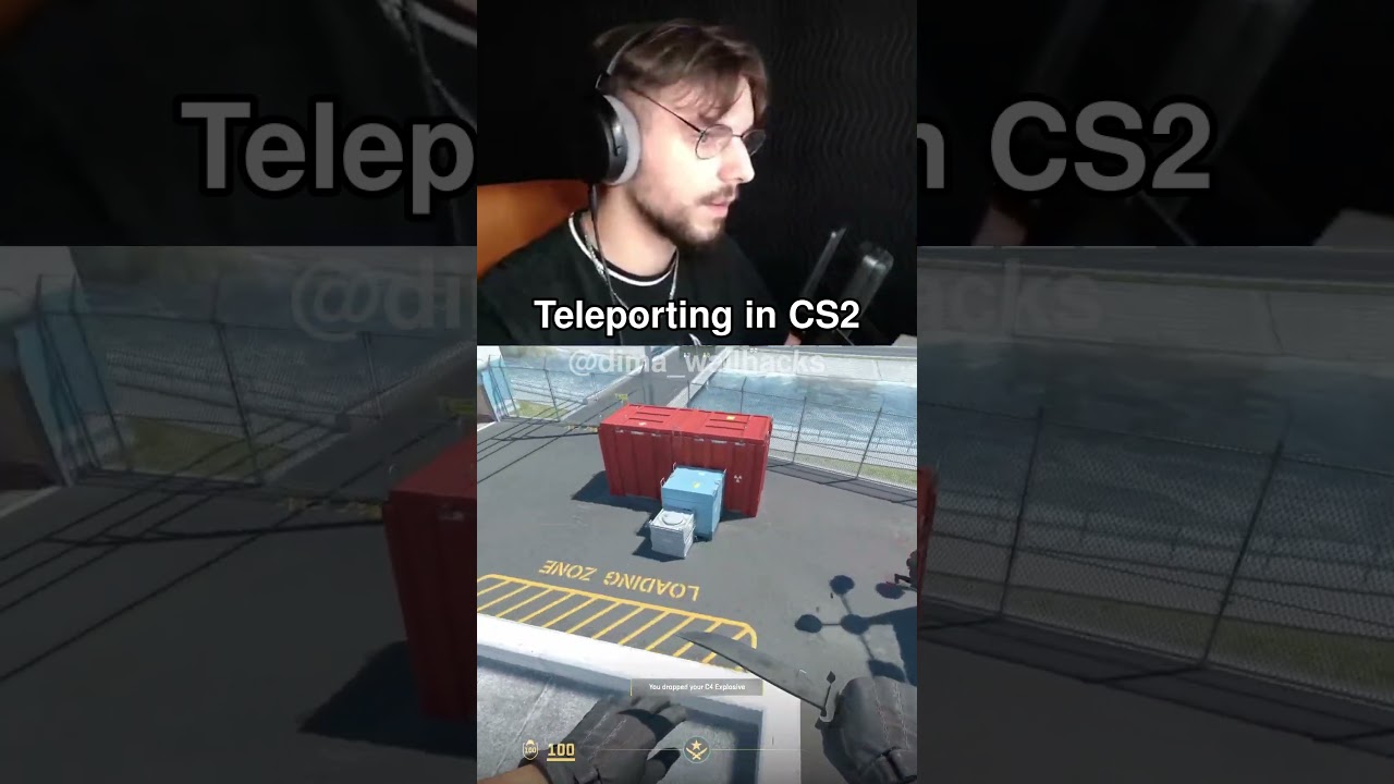 Teleporting glitch in CS2 #dima_wallhacks #dimawallhacks #cs2 #clips #highlights #glitch