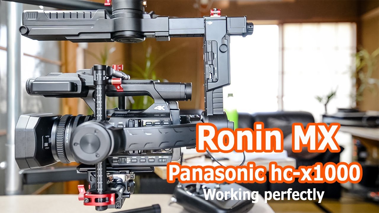 Panasonic hc-x1000 | Ronin MX  Working perfectly