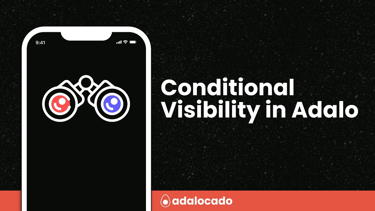 Conditional Visibility in Adalo