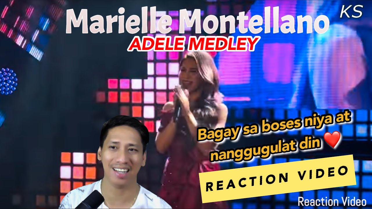 Marielle Montellano Adele Medley | KS Reaction Video