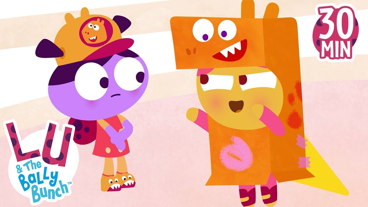 Fall Festive Fun 🍁  | Dress-Up Time with Friends | Lu & The Bally Bunch  | 9 Story Kids