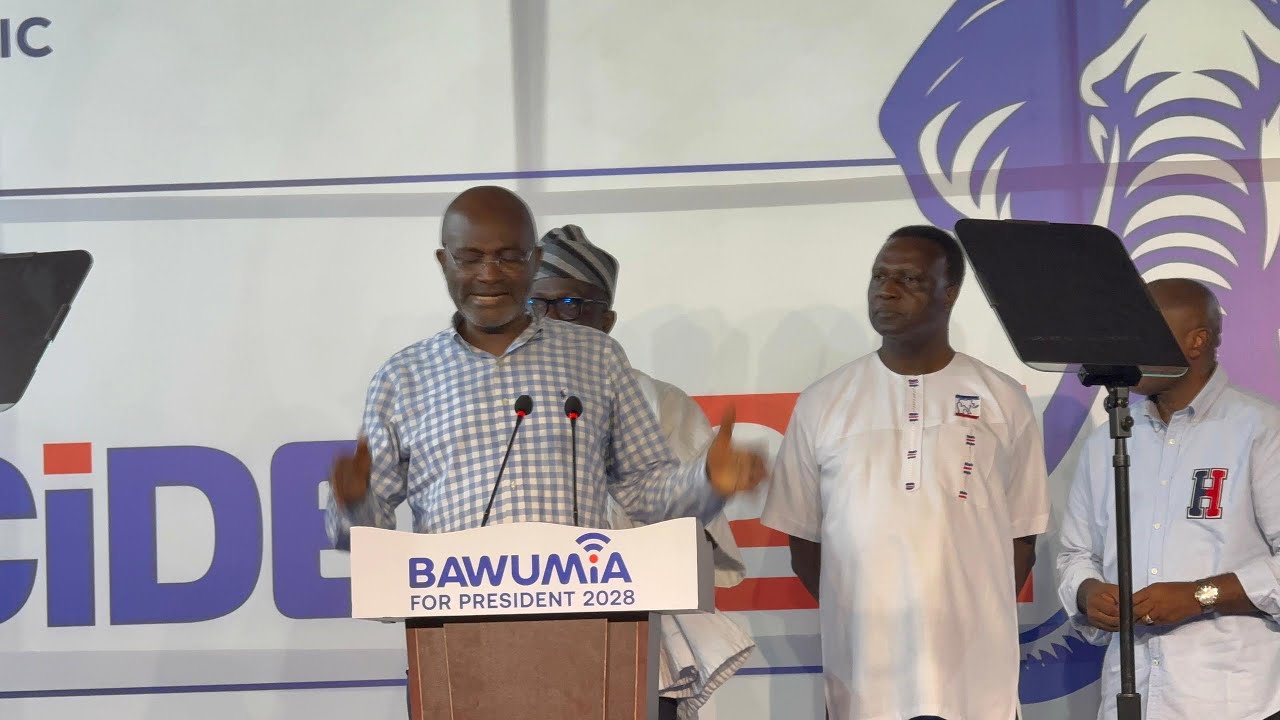 Kennedy Agyapong delivers loving acceptance speech as Bawumia wins presidential primaries 👏