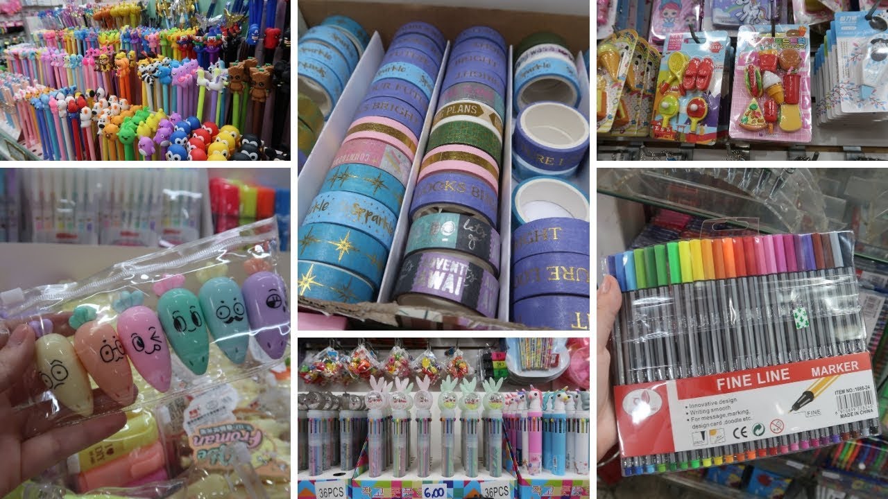 Material escolar tumblr na 25 de março - Tour pela titia presentes