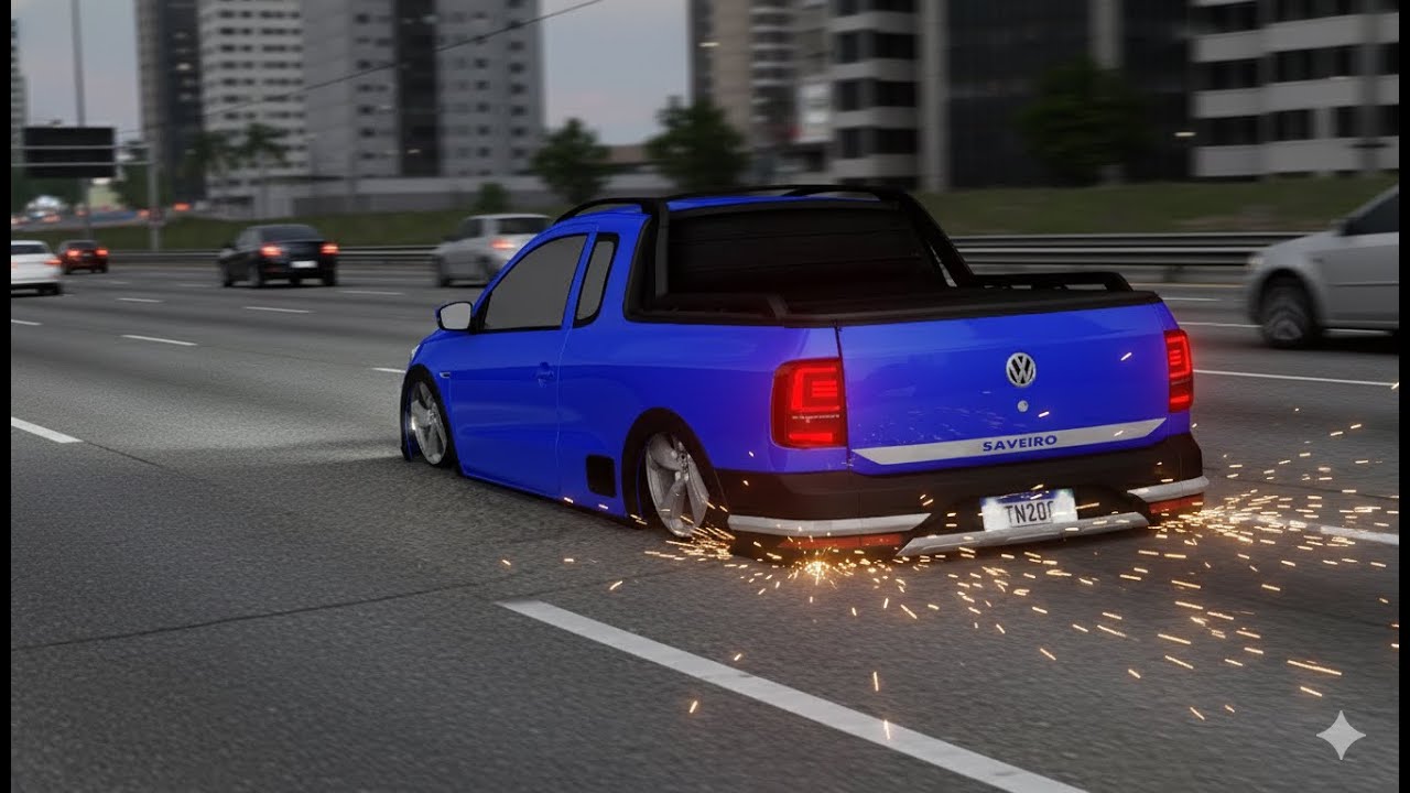 Rolé Com A Saveiro G7 Cross Do @chapax No GTA SA FULLHD