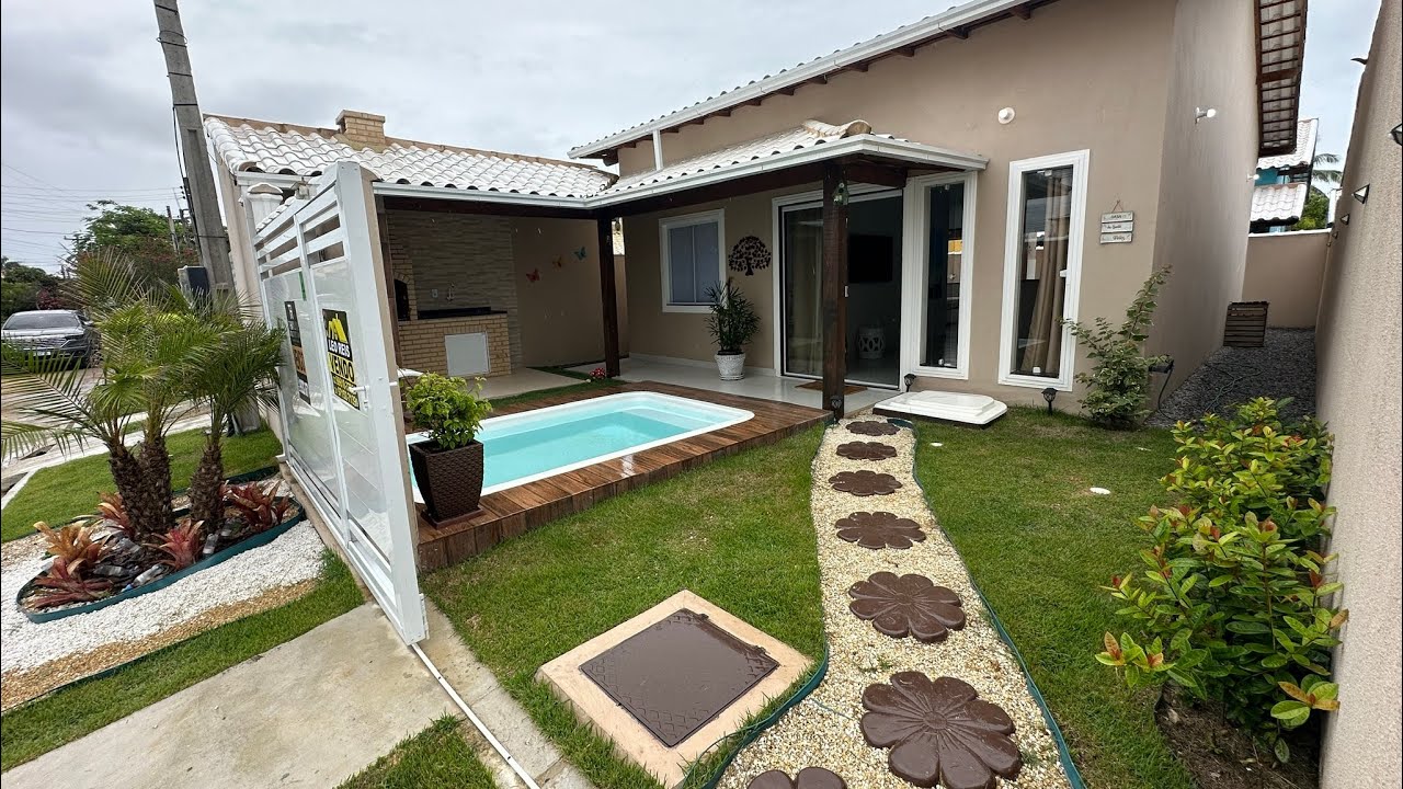 320mil mobiliada Casa linda na Praia do Orla 500 em Unamar Cabo Frio Região dos Lagos
