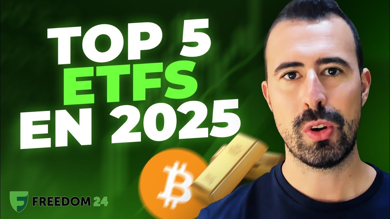 🤑 Revelo los 5 Mejores ETFs para INVERTIR en 2025 de Forma SENCILLA y DIVERSIFICADA