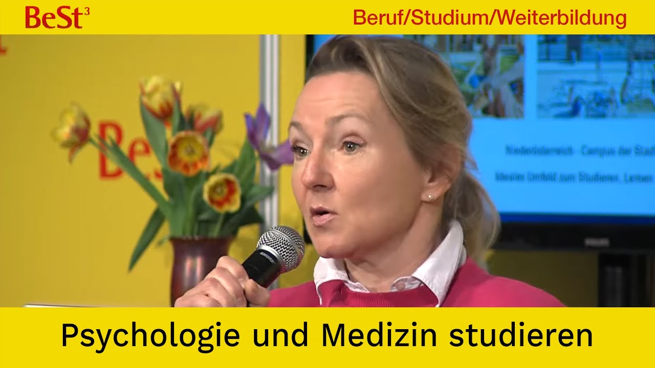 Praxisnah Psychologie und Medizin studieren – in Krems | BeSt³ 2021 digital
