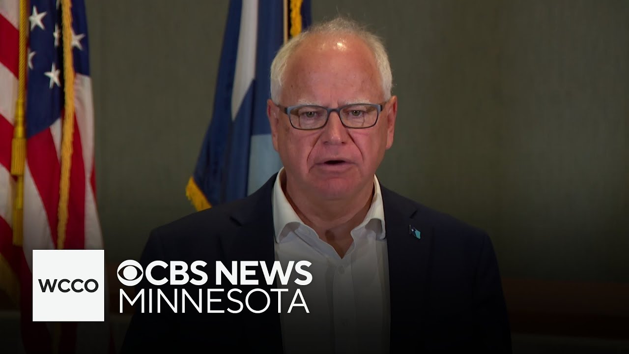 Gov. Walz in Washington, D.C. ahead of Harris' VP announcement