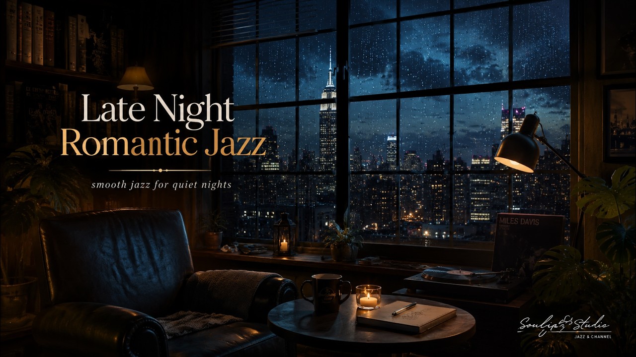 Late Night Romantic Jazz | Smooth Jazz Love Songs