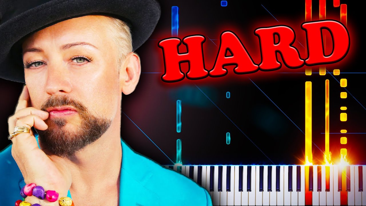 Culture Club - Karma Chameleon - Piano Tutorial