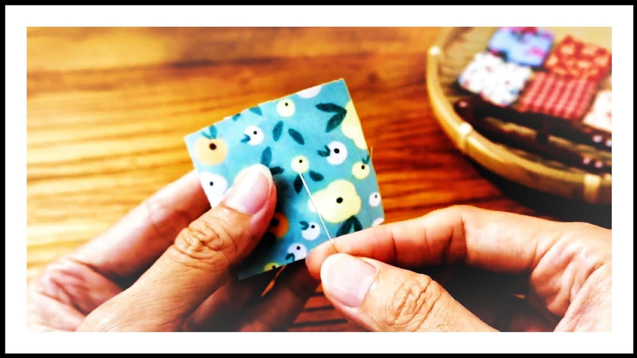👍Even Tiny Fabric Scraps Can Make Small DIY Projects: A Handmade Tutorial Sharing