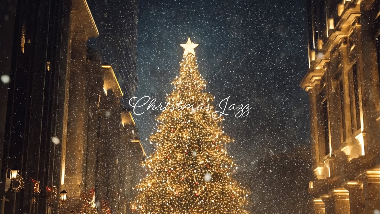 🎄Улицы Нью-Йорка, окрашенные джазом – Белое Рождество | Christmas Jazz Playlist